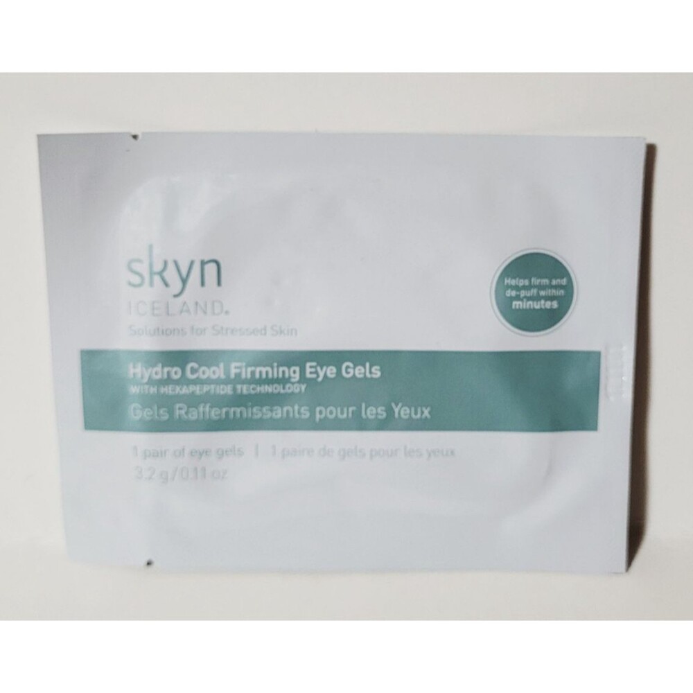 SKYN Iceland Hydro Cool Firming Eye Gels With Hexapeptide 1 Pair 0.1 1 oz